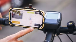 Bike with Smartphone